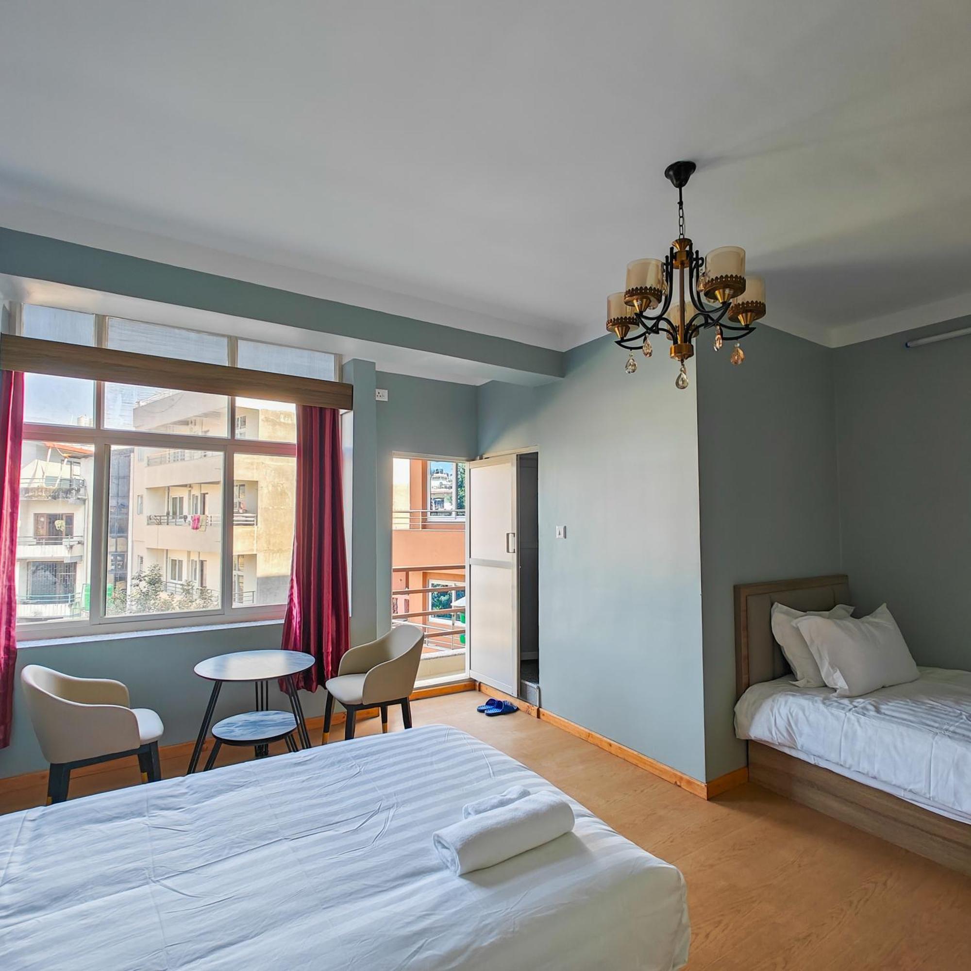 Boudha Apart Hotel Катманду Экстерьер фото