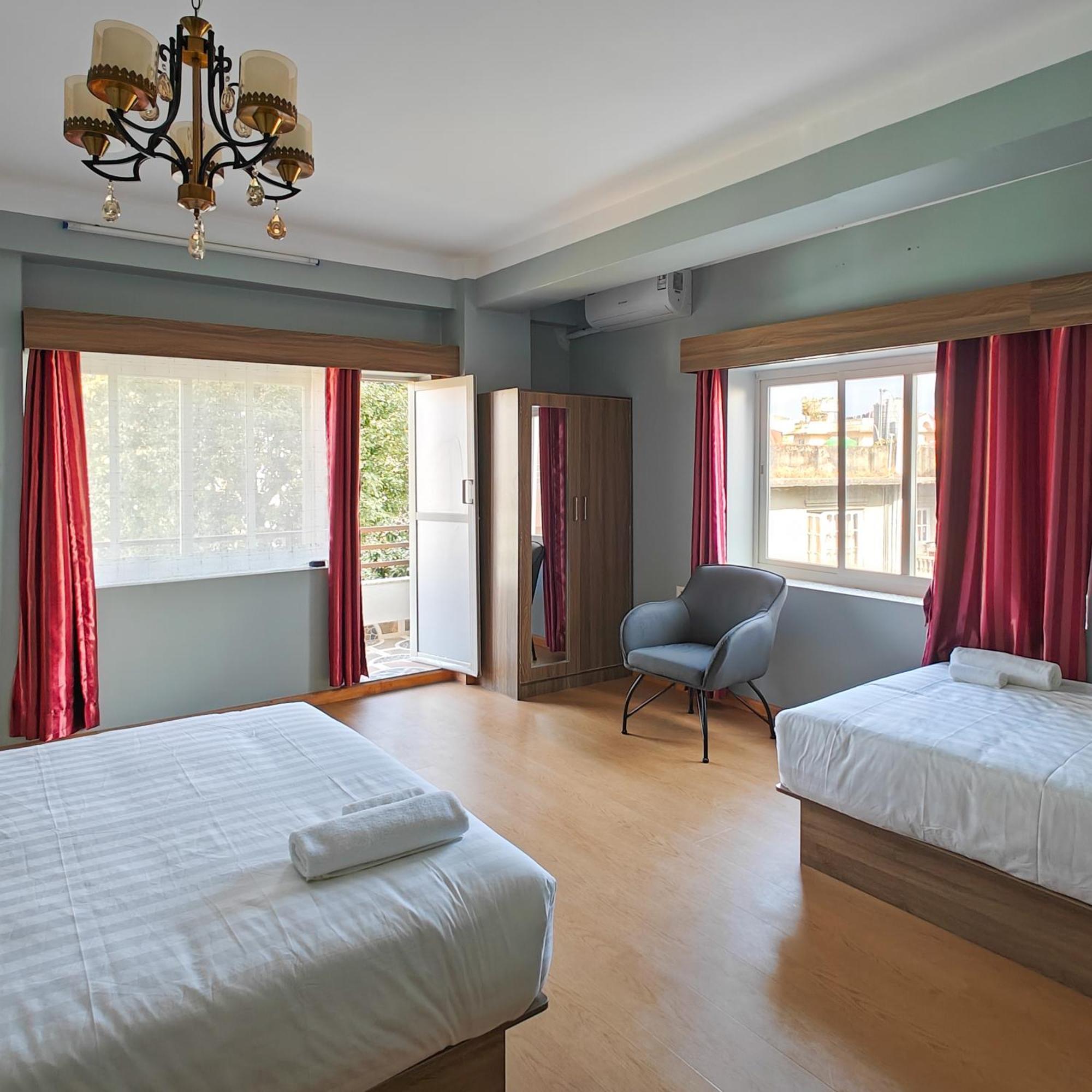 Boudha Apart Hotel Катманду Экстерьер фото