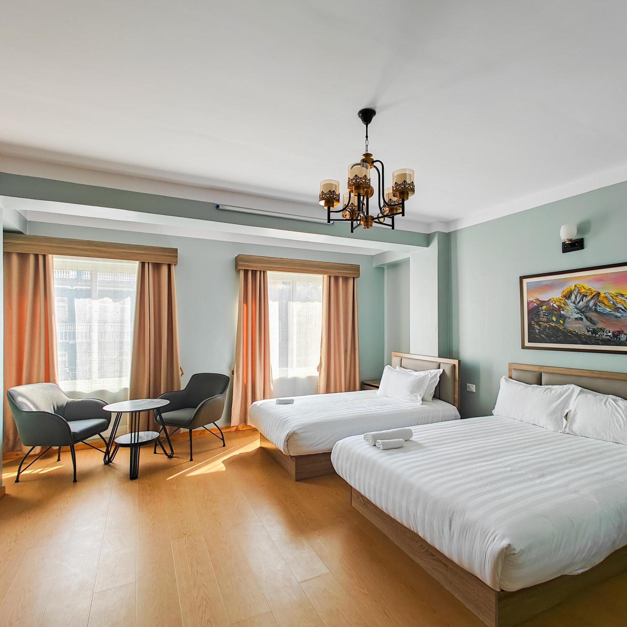 Boudha Apart Hotel Катманду Экстерьер фото